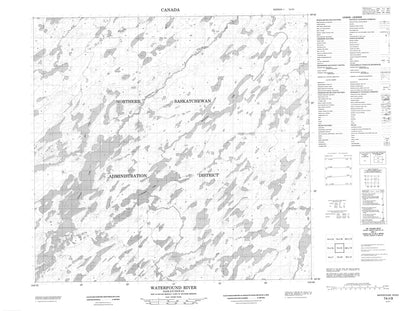 Waterfound River, SK (074I09 CanMatrix)