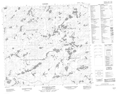 Wolvernan Lakes, SK (074F09 CanMatrix)