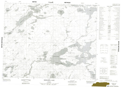 Miminiska Peninsula, ON (052P10 CanMatrix)
