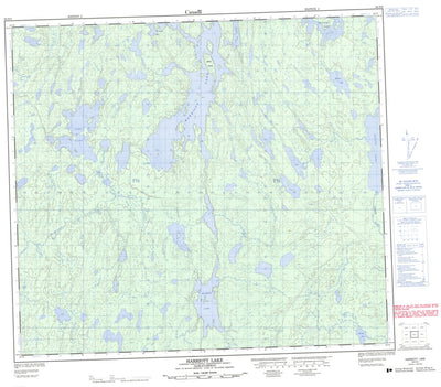 Harriott Lake, SK (064D02 CanMatrix)