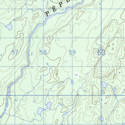 Lac Holton, QC (032P10 CanMatrix)