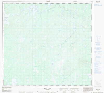 Wolf Lake, MB (064G14 CanMatrix)