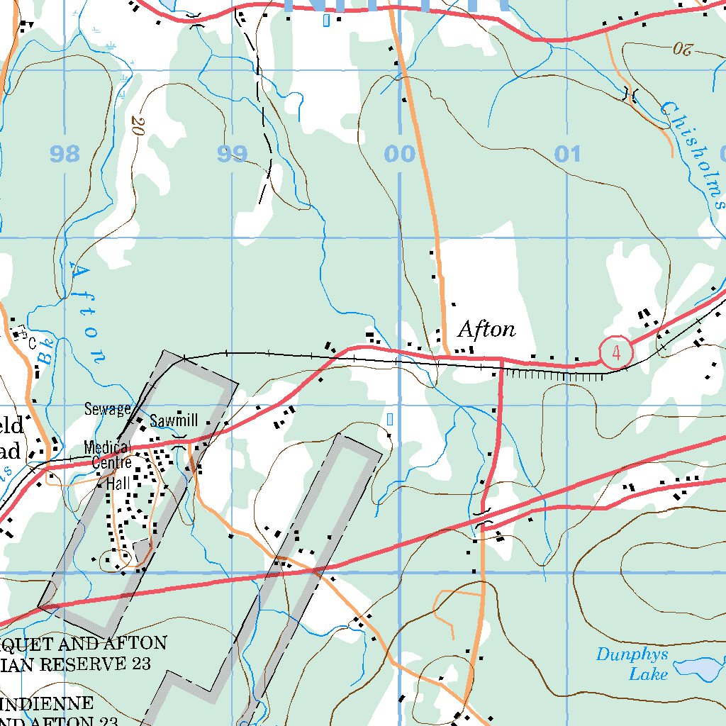 Antigonish, NS (011F12 CanMatrix) Map by Natural Resources Canada