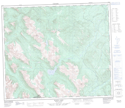 Wapiti Lake, BC (093I10 CanMatrix)