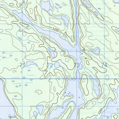 Kyaska Lake, MB (064D08 CanMatrix)