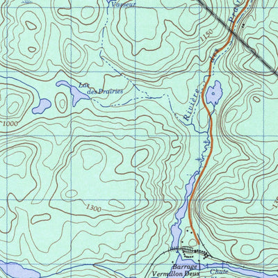 Lac Flamand, QC (031P11 CanMatrix)