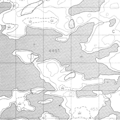 Drumlin Lake, NT (086B16 CanMatrix)