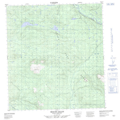 Mount Gillis, YT (105K14 CanMatrix)