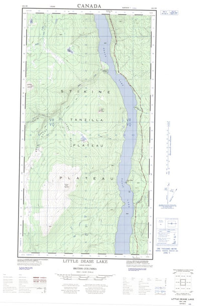 Little Dease Lake East, BC (104J09_E CanMatrix)