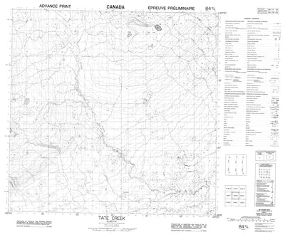 Tate Creek, AB (084M08 CanMatrix)