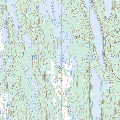 Lac De La Robe Noire, QC (012L10 CanMatrix)
