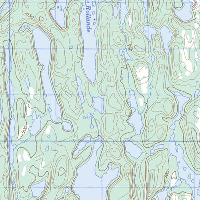 Lac De La Robe Noire, QC (012L10 CanMatrix)