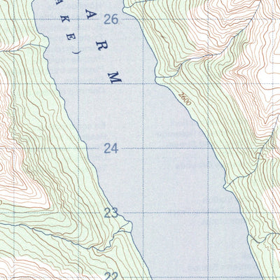 Serpenthead Lake, YT (115G10 CanMatrix)