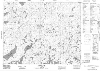 Pringle Lake, ON (052N11 CanMatrix)