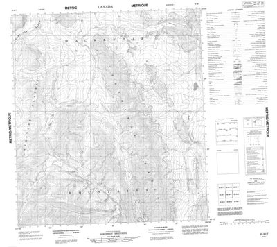 Tsezotene Range, NT (095M07 CanMatrix)