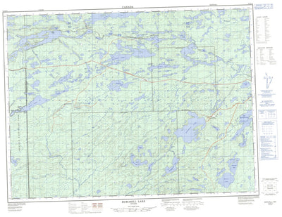 Burchell Lake, ON (052B10 CanMatrix)