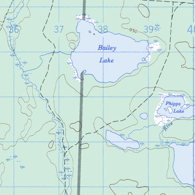 Opasatika Lake, ON (042G03 CanMatrix)