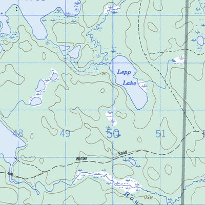 Opasatika Lake, ON (042G03 CanMatrix)