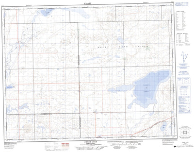 Crane Lake, SK (072K03 CanMatrix)