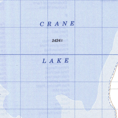 Crane Lake, SK (072K03 CanMatrix)