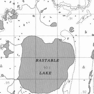 Bastable Lake, MB (054C06 CanMatrix)