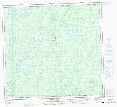 Bedji Creek, BC (094I02 CanMatrix)