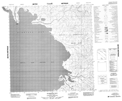 Eldridge Bay, NT (079B02 CanMatrix)
