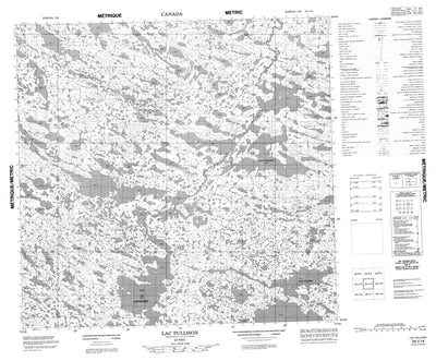 Lac Pullison, QC (034I14 CanMatrix)