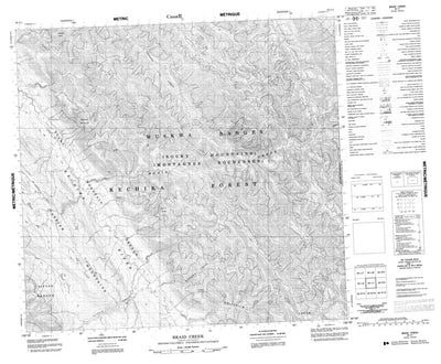 Braid Creek, BC (094L01 CanMatrix)