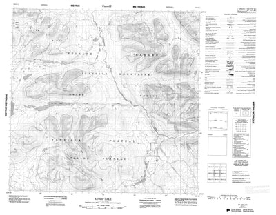 Ed Asp Lake, BC (104O01 CanMatrix)