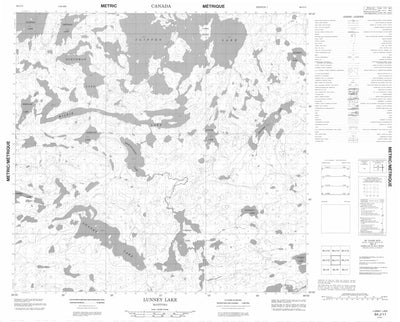Lunney Lake, MB (064J11 CanMatrix)