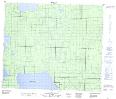 Rock Island Lake, AB (083P06 CanMatrix)