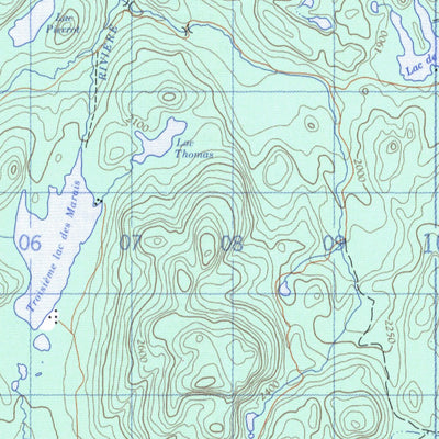 Lac Au Plongeon, QC (021M16 CanMatrix)