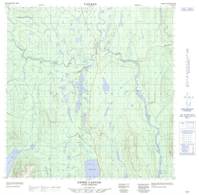 Upper Canyon, YT (105A14 CanMatrix)