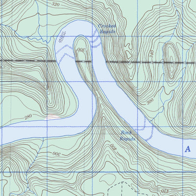 Cascade Rapids, AB (074D12 CanMatrix)