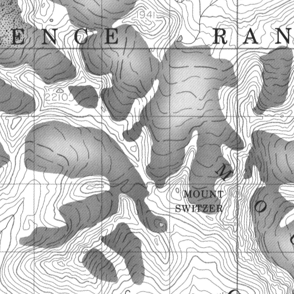 Edgar Ranges Map Edgar Lake, BC (104M08 CanMatrix) Map by Natural Resources Canada ...