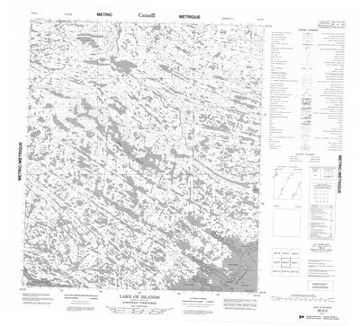 Lake Of Islands, NU (056A02 CanMatrix)