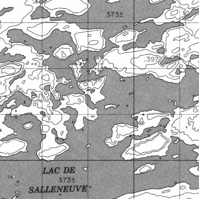 Lac De Salleneuve, QC (033I04 CanMatrix)