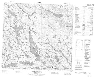 Mont Nuvulialuk, QC (024I06 CanMatrix)