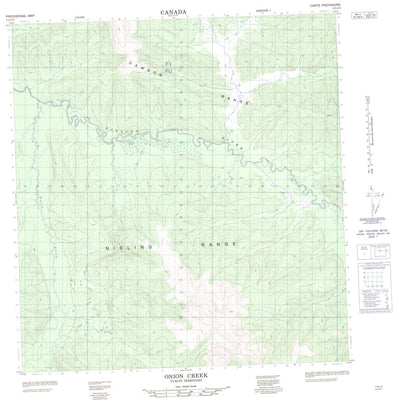 Onion Creek, YT (115J02 CanMatrix)