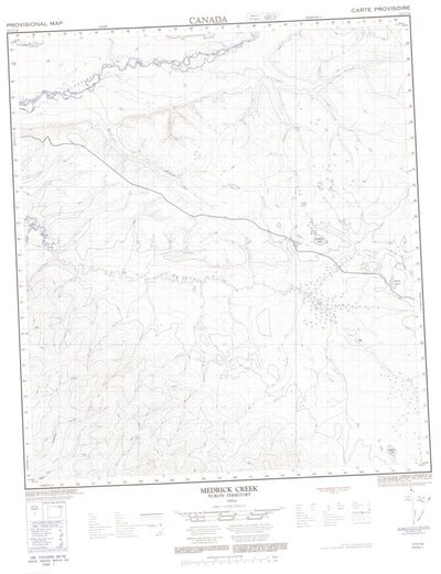 Medrick Creek, YT (115O16 CanMatrix)