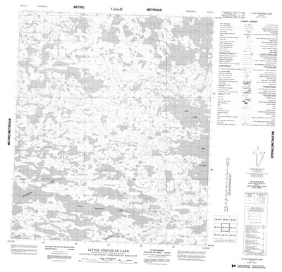 Little Forehead Lake, NT (086A14 CanMatrix)