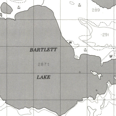 Bartlett Lake, SK (074K12 CanMatrix)