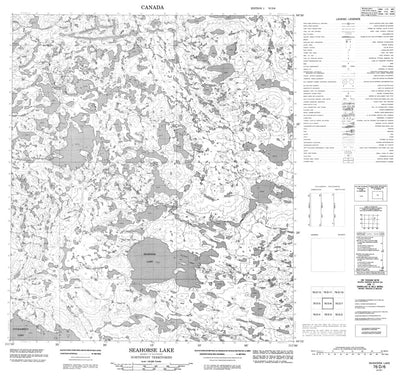 Seahorse Lake, NT (076D06 CanMatrix)