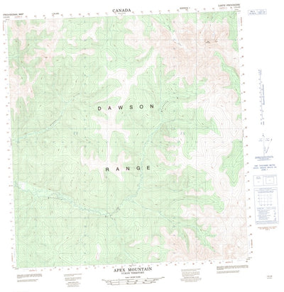 Apex Mountain, YT (115J08 CanMatrix)