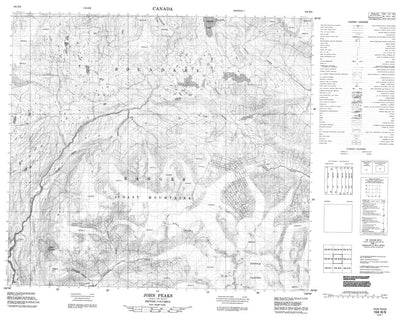 John Peaks, BC (104B09 CanMatrix)