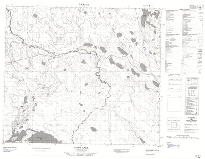 Pisew Lake, SK (073O01 CanMatrix)