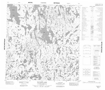 Mccourt Lake, NU (065F01 CanMatrix)