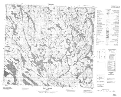 Lac Ythier, QC (024A05 CanMatrix)