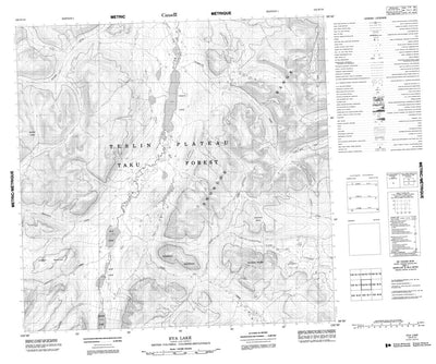 Eva Lake, BC (104N10 CanMatrix)